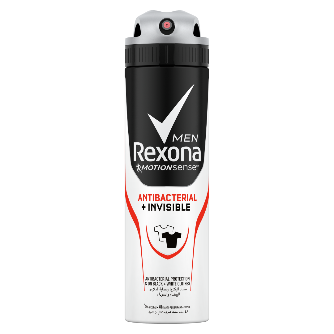 REXONA DEO ACT PRO INVISIBLE ANTI BAC 150ML